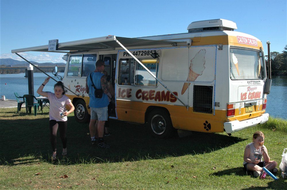 ice cream stall