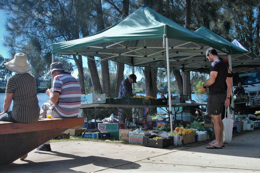 produce stall