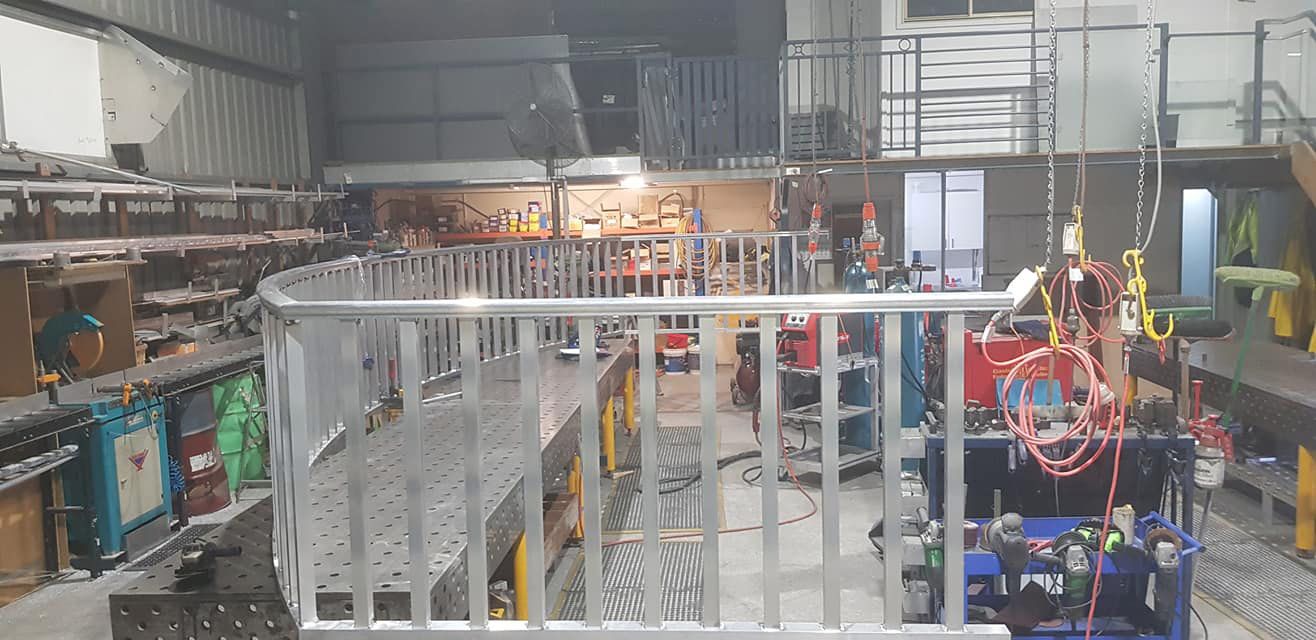 Warehouse with a railing — Balustrade in Kiama NSW