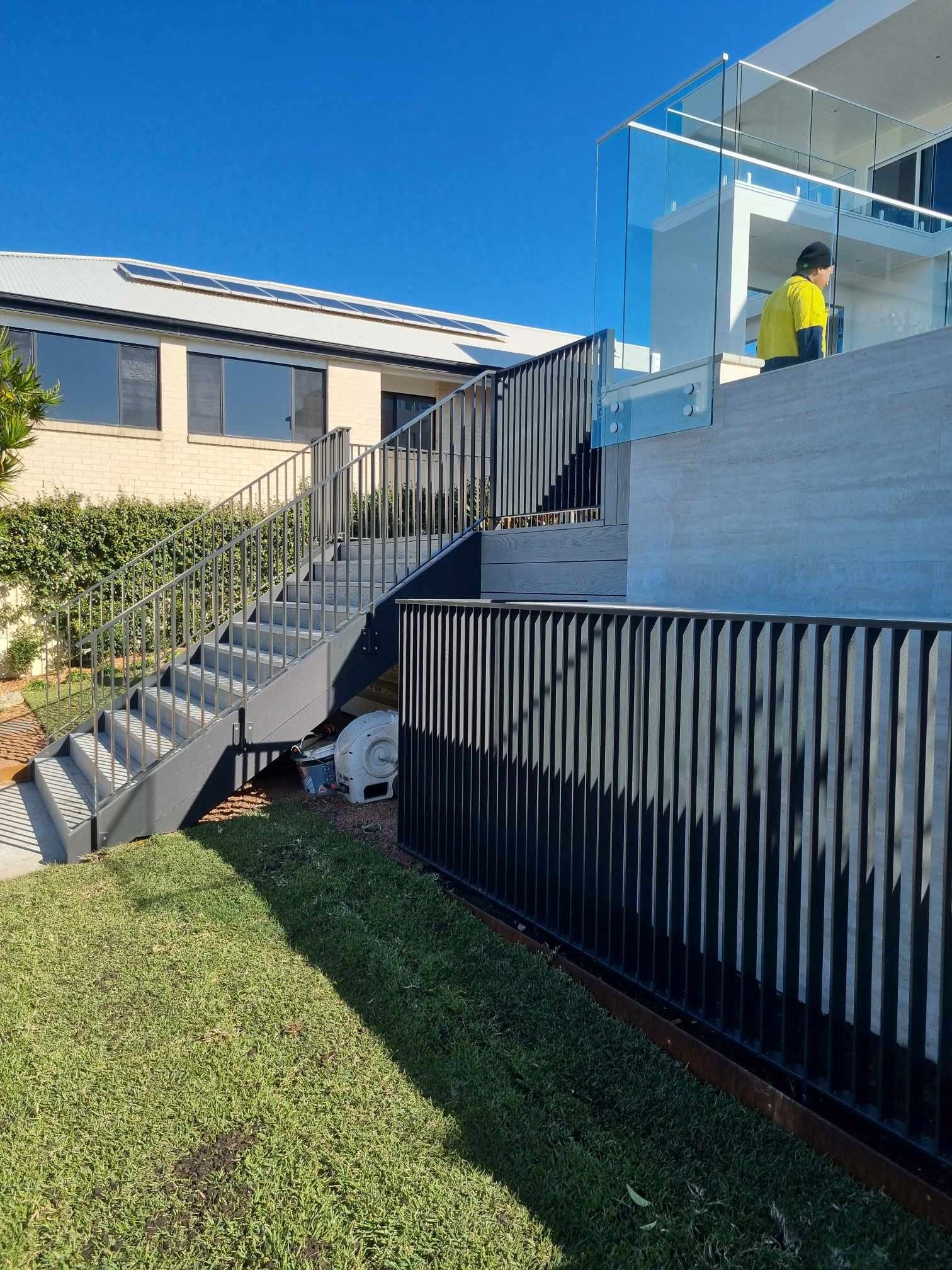 residential steel balustrade