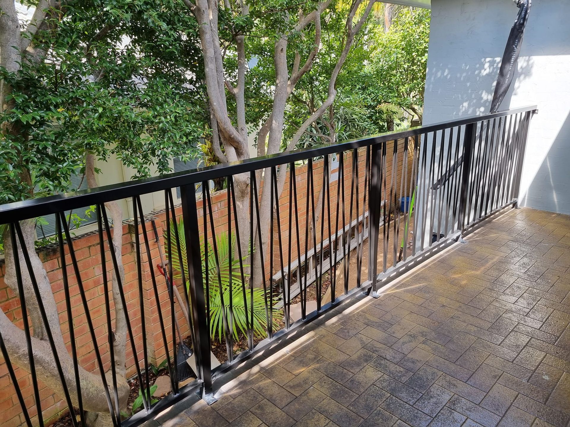 steel balustrade