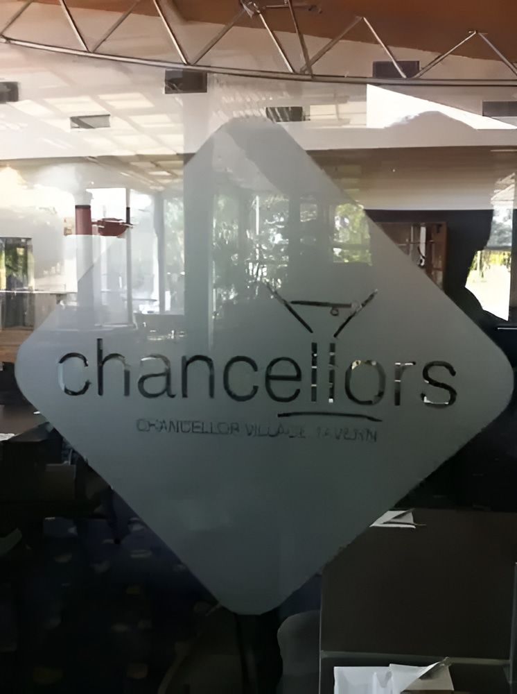 A Glass With Frosting On It — TSR Tinting & Frosting In Caloundra West, QLD