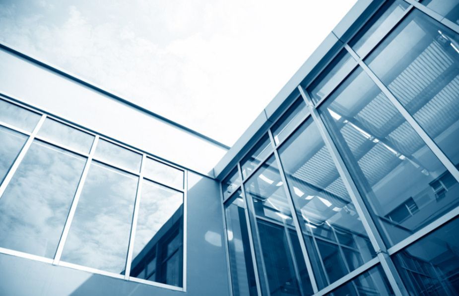 Looking Up at a Building With a Lot of Windows — TSR Tinting & Frosting in Noosa, QLD