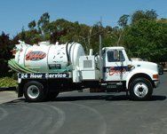 White Truck — Martinez, CA — Ernie’s Plumbing & Sewer Service