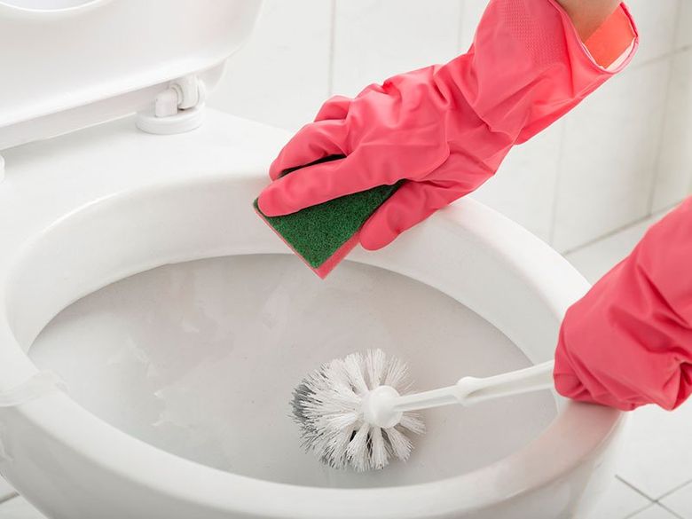 Cleaning of Toilet — Martinez, CA — Ernie’s Plumbing & Sewer Service