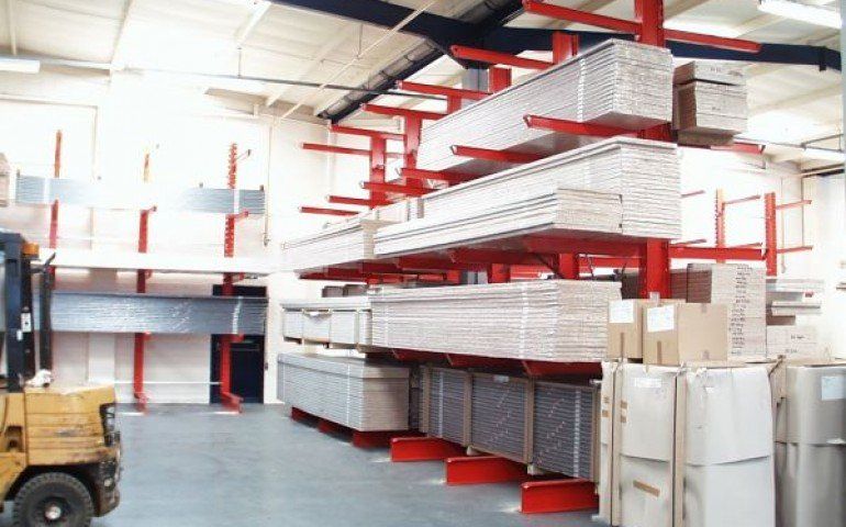cantilever shelves