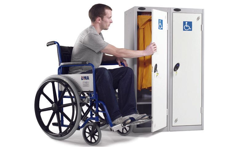 Low Access Disability Lockers