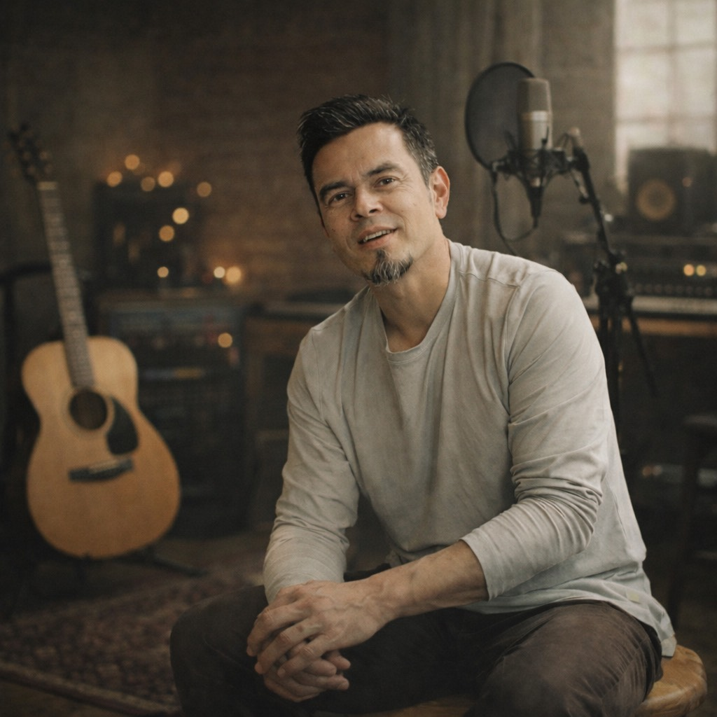 Person playing an acoustic guitar. Close-up of hands strumming strings, wearing a white shirt with red bowtie. Person playing an acoustic guitar. Close-up of hands strumming strings, wearing a white shirt with red bowtie.