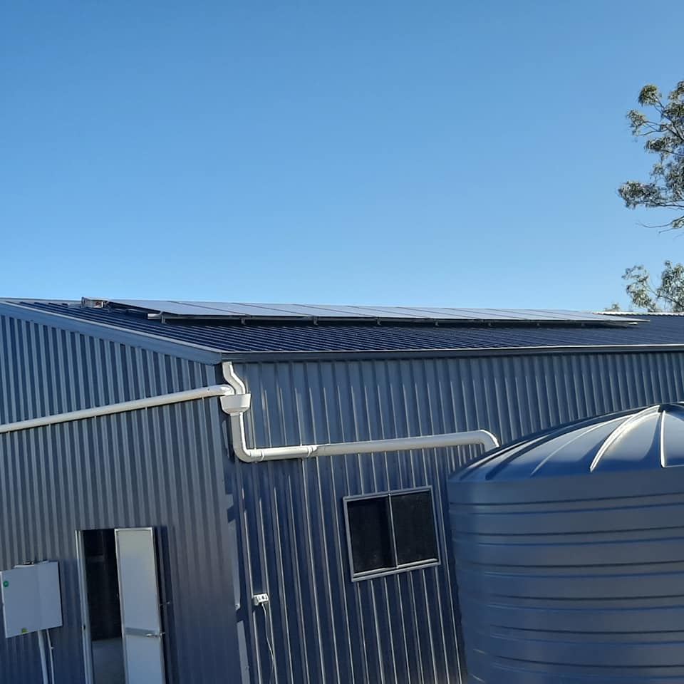 Solar Panel in the Roof - Electricians in Nanango, QLD