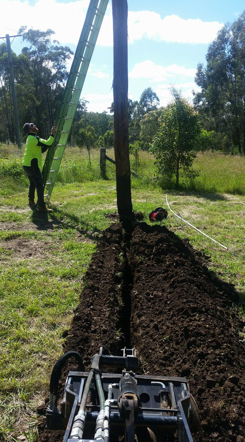 Outside Post - Electricians in Nanango, QLD
