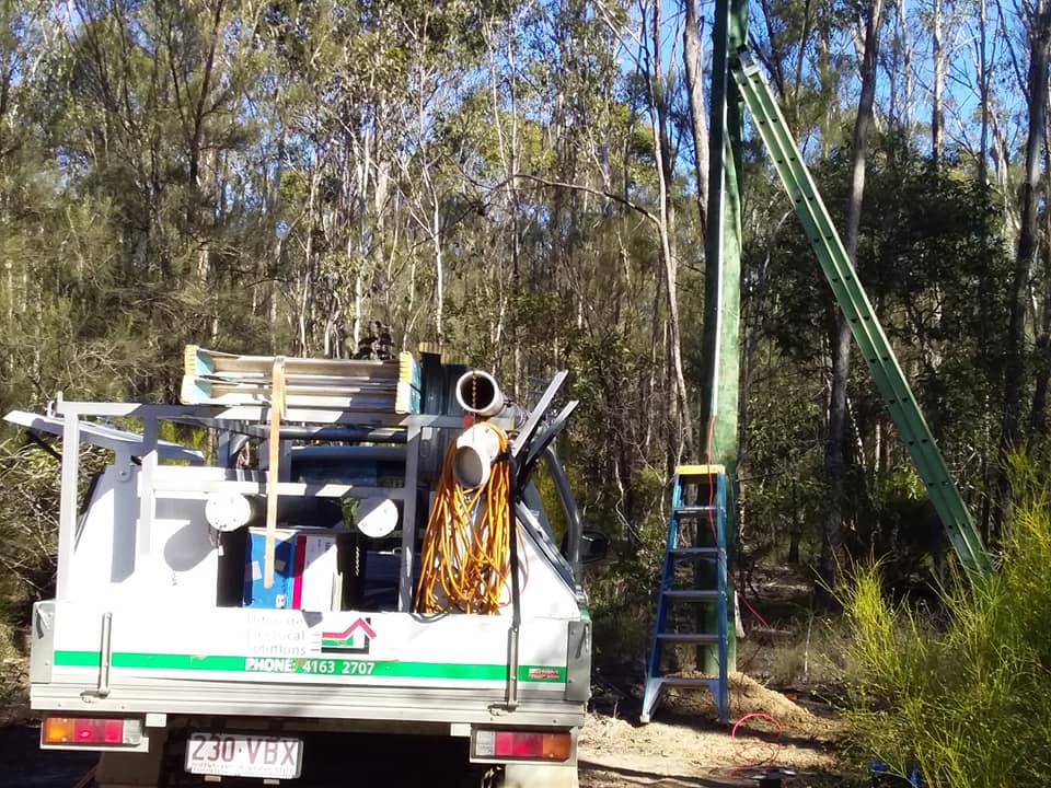 Electrical Tools at the Back of Service Truck - Electricians in Nanango, QLD