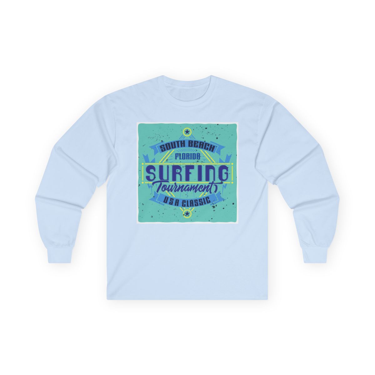 Beach Surfing Classic Tournament Long Sleeve Shirt - Classic, Tournament, Heritage