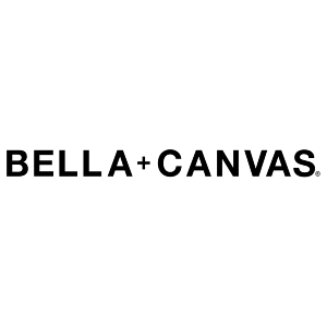 Bella+Canvas logo in black text on a white background.
