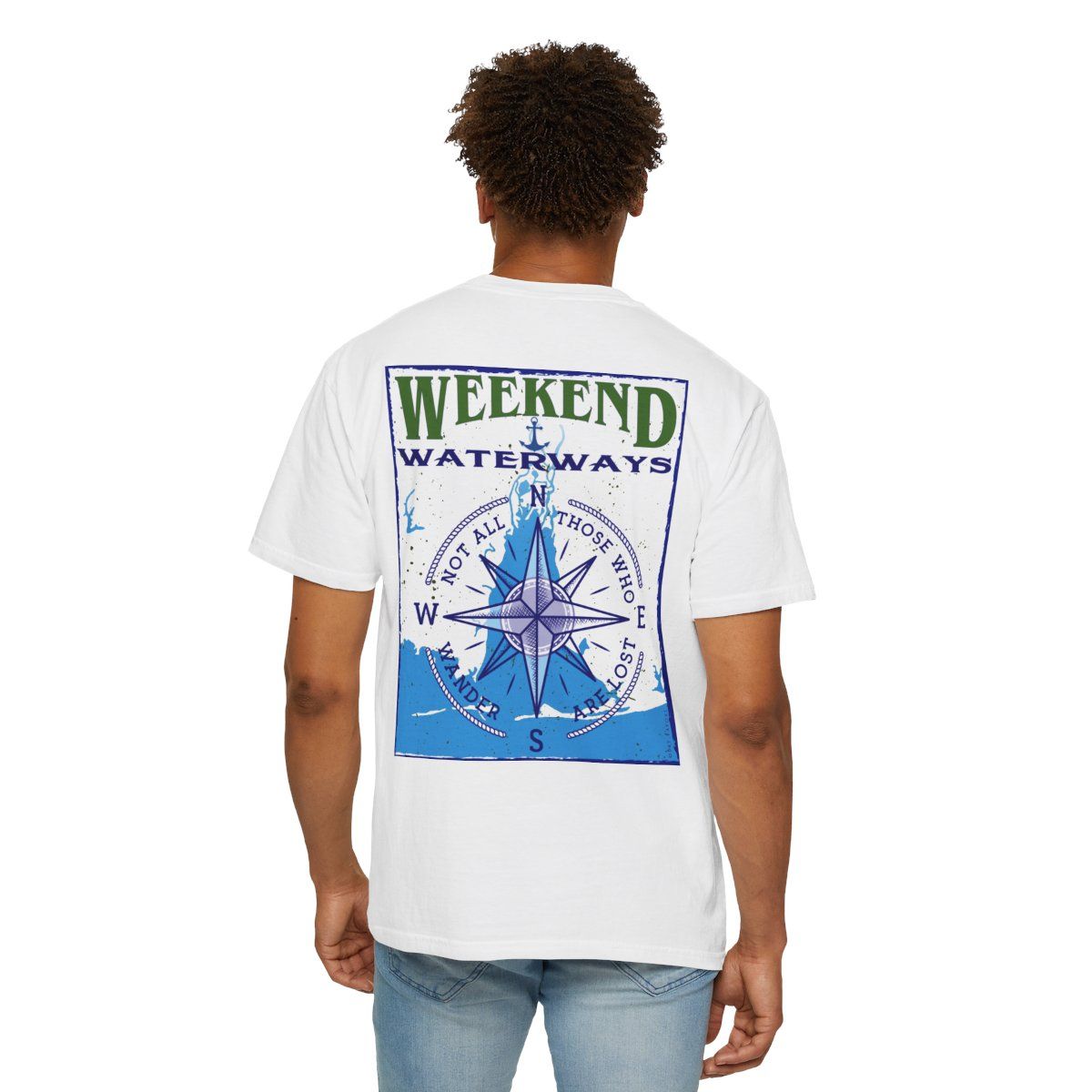 Nautical Weekend Waterways T-shirt - Coastal Adventure Essentials
