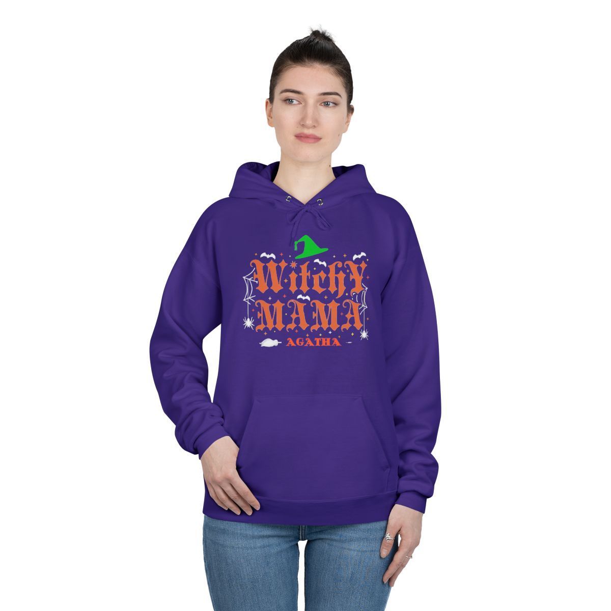 Witchy Mama Personalized Eco Hoodie