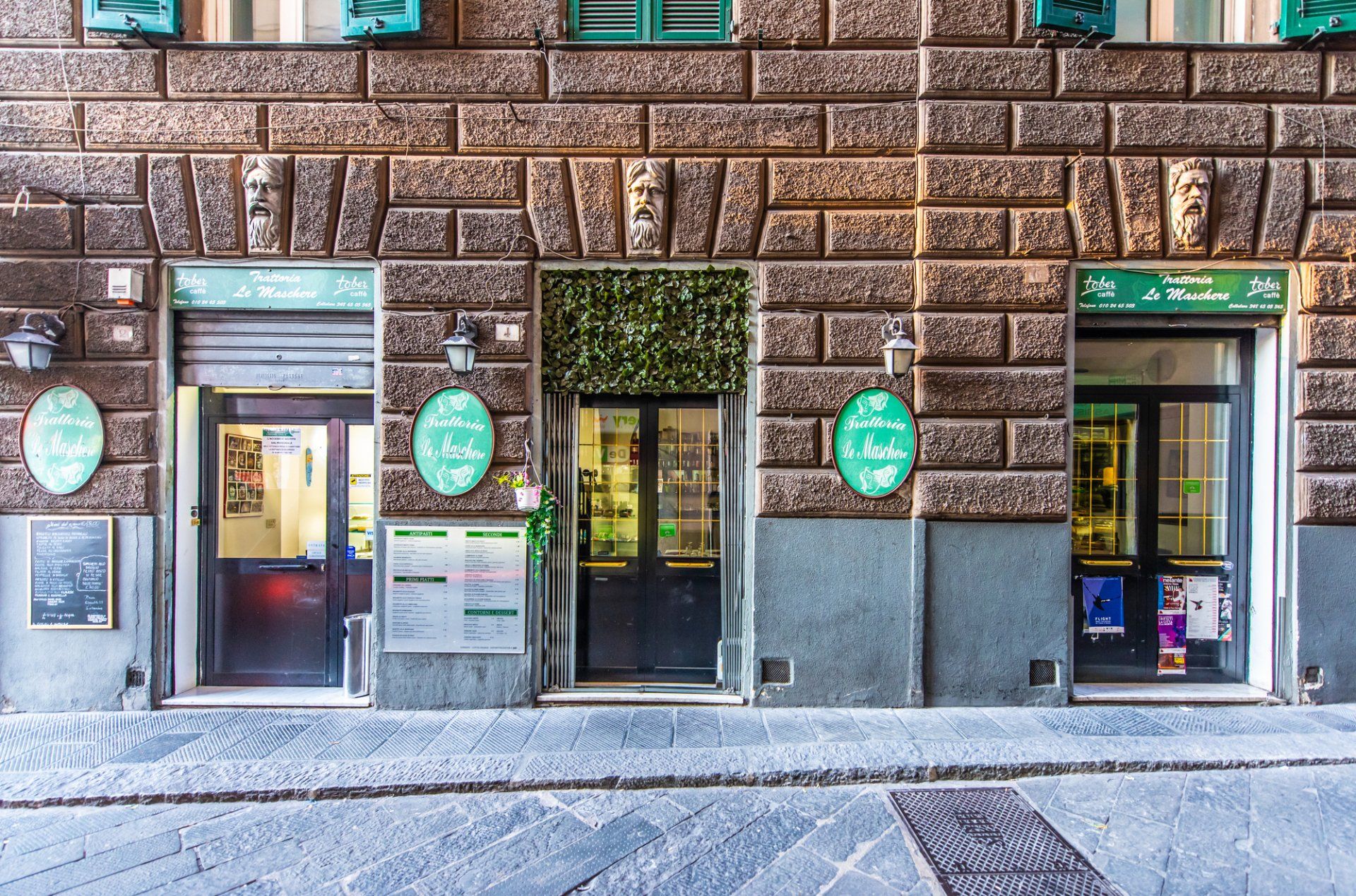 Trattoria Le Maschere Genova Porto Antico