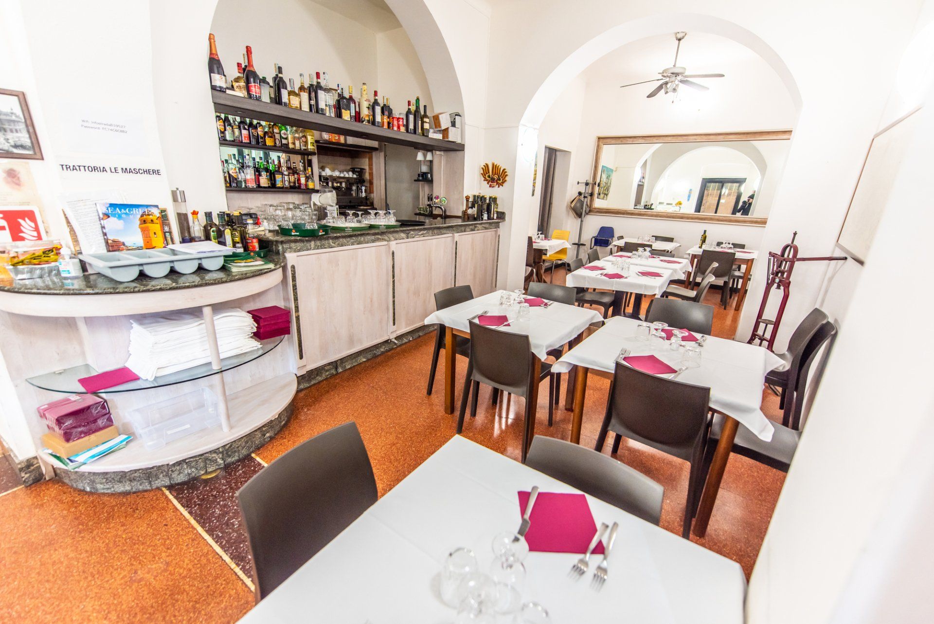 Trattoria Le Maschere Genova Porto Antico