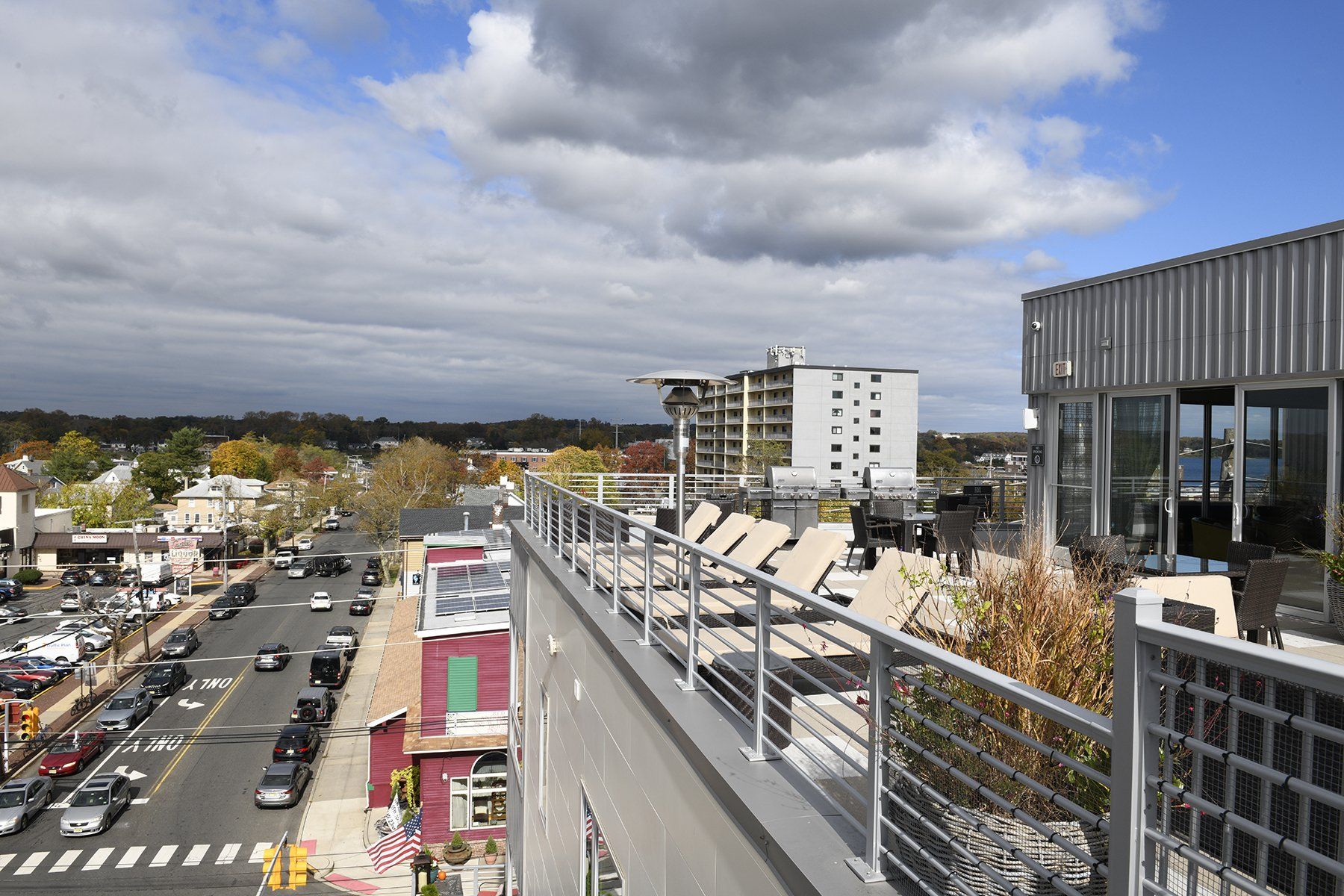 exterior photo of westside lofts deck