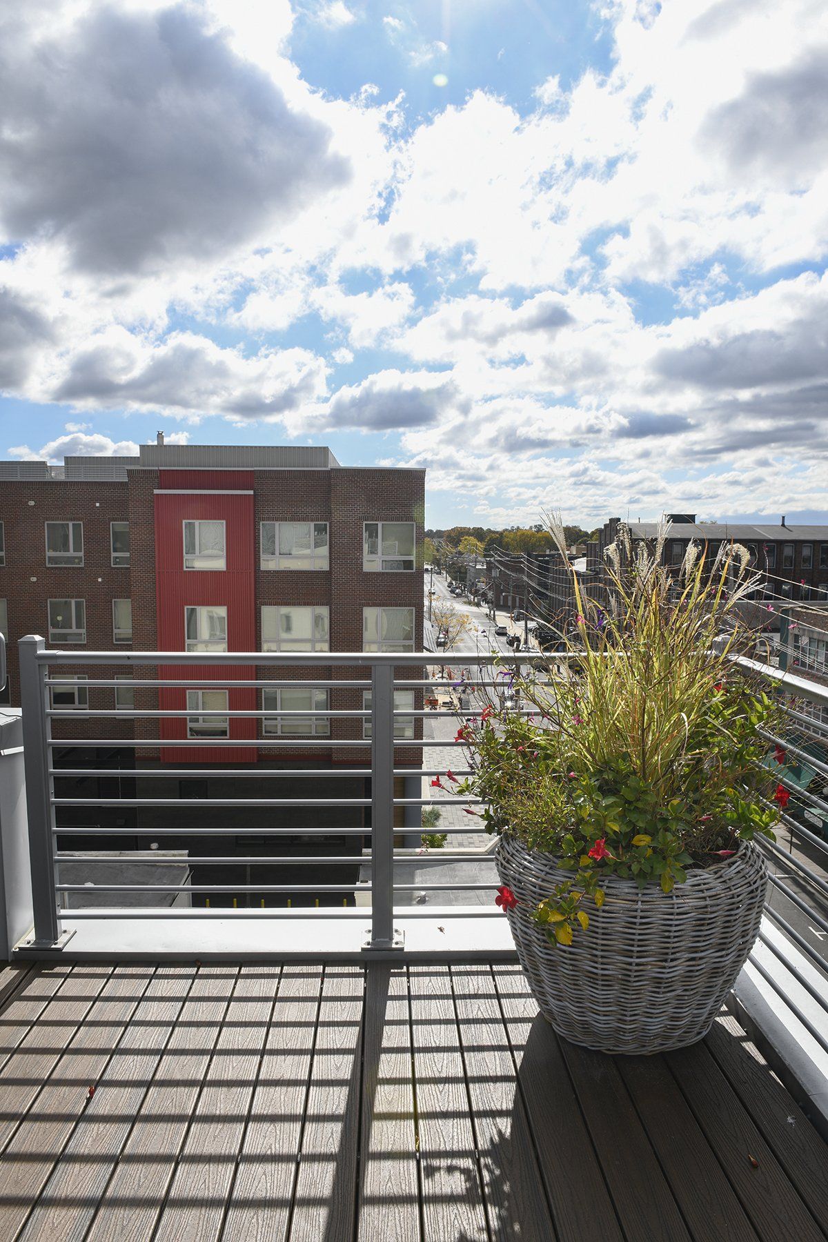exterior photo of westside lofts deck