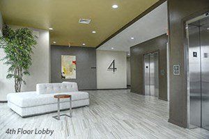 interior photo of west side lofts