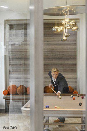 Photo of someone playing pool