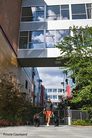 exterior photo of west side lofts