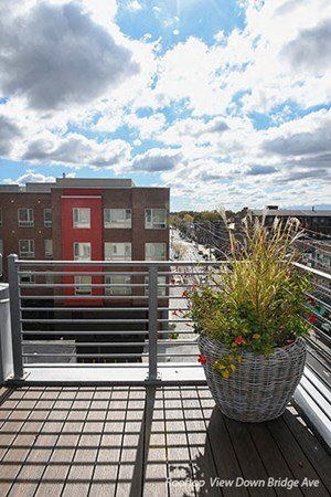 exterior photo of rooftop deck