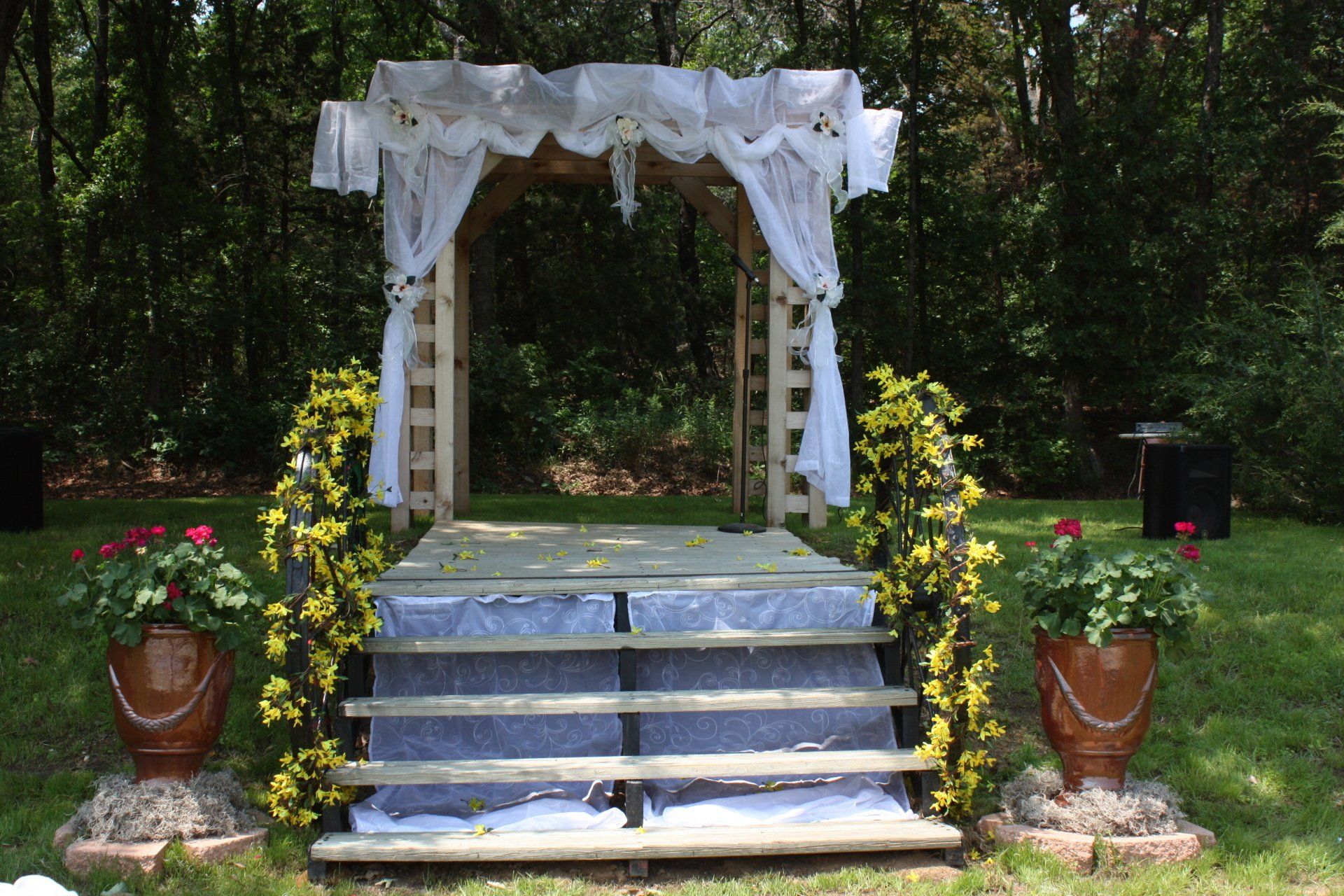 wedding area