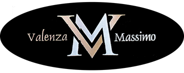 Logo con ovale nero, scritta