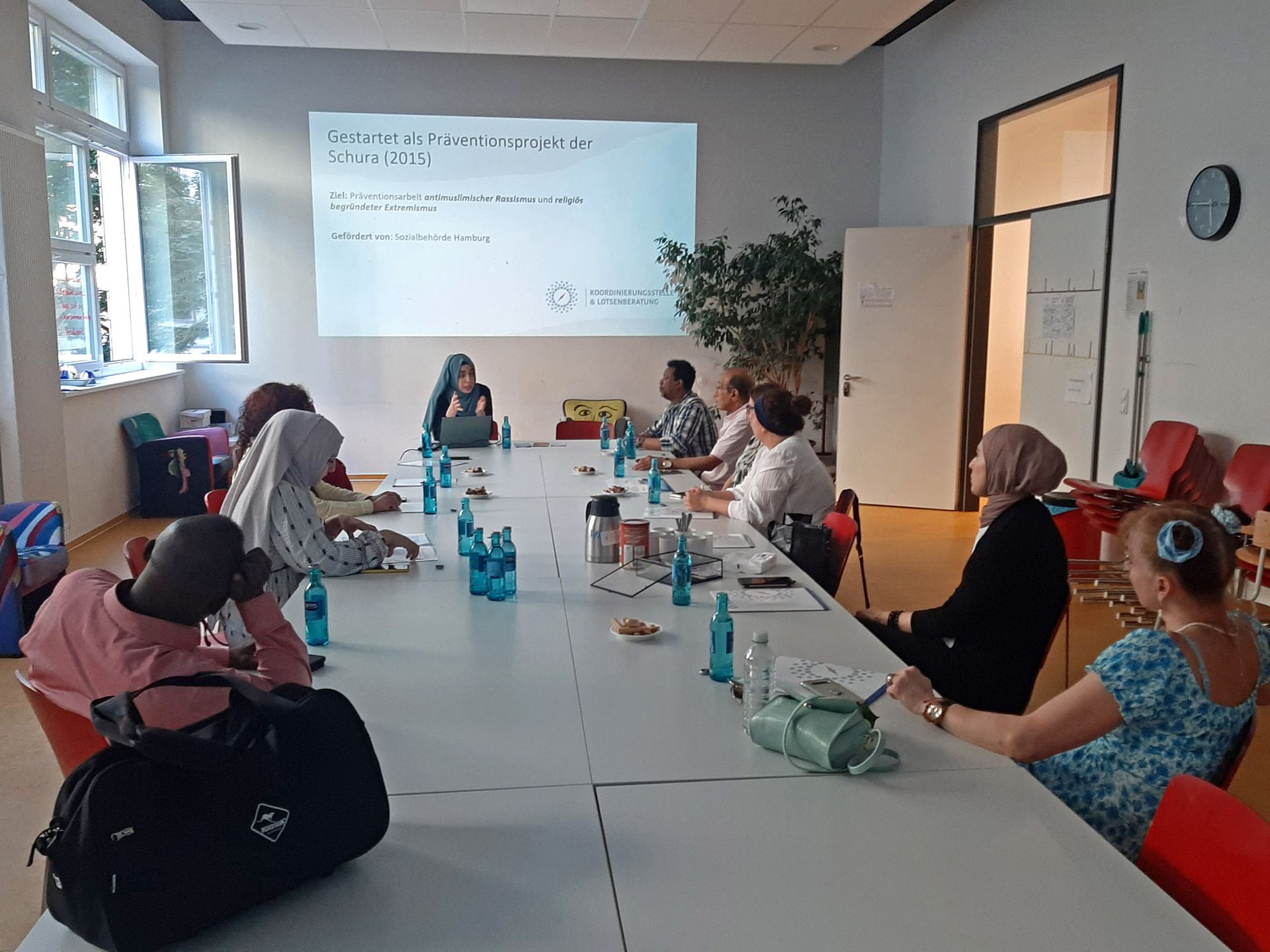 Schulung bei der Schura