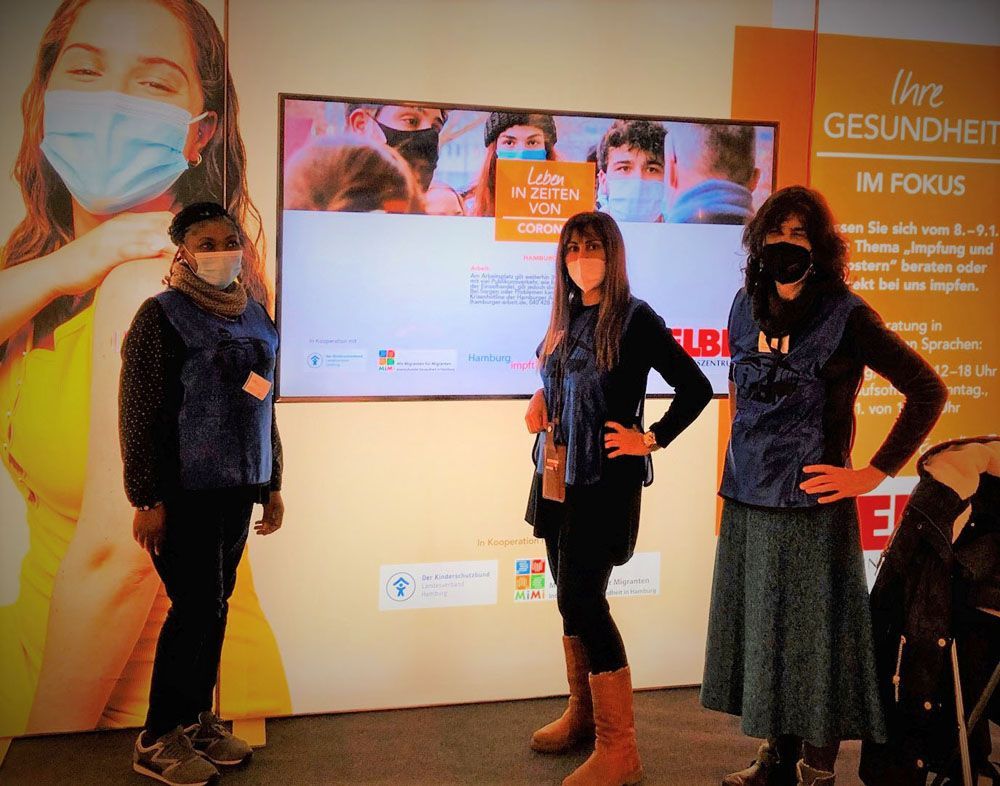 Infomobil in Hamburg - Elbe Einkaufzentrum