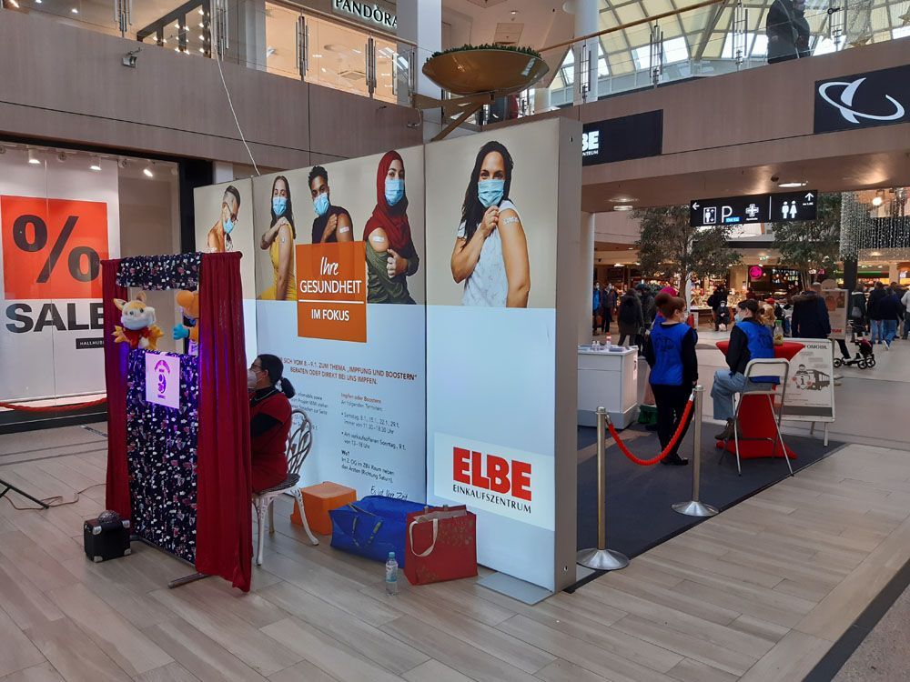 Puppentheater von MiMi im Elbe Einkaufzentrum