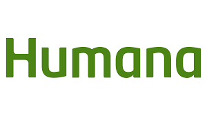The humana logo is green and white on a white background.