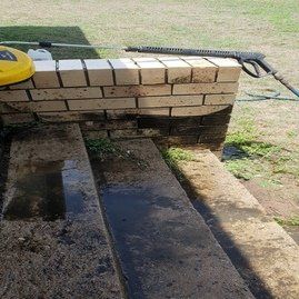 Cleaned wall after — Gallery in Mackay, QLD