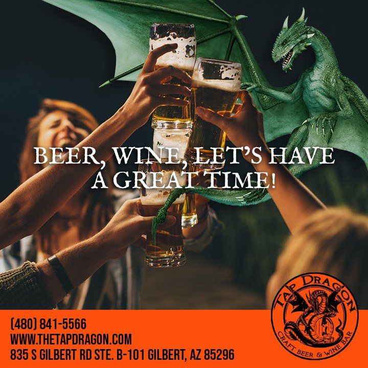 Beer & Wine Bar Gilbert, AZ Tap Dragon Craft Beer & Wine Bar