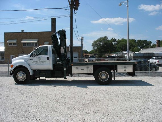A Truck We Use to Transport Memorials and Headstones to Orland Park, IL