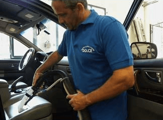 intervento di sanificazione abitacolo