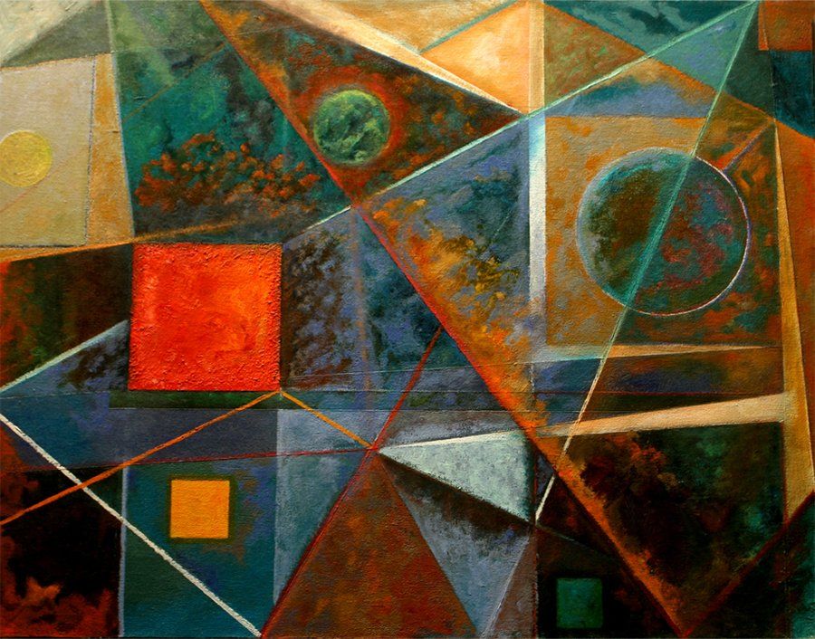 Red Square by John Varriano American Artist