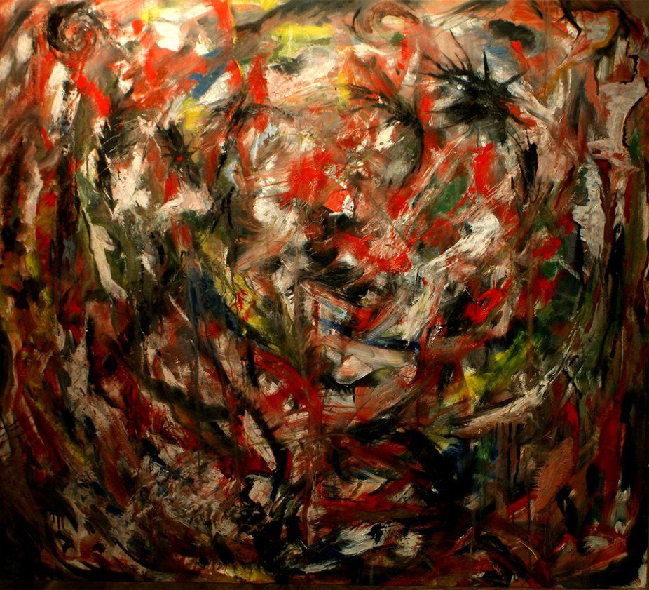 John Varriano, American Artist Abstract Oil Painting: Catharsis