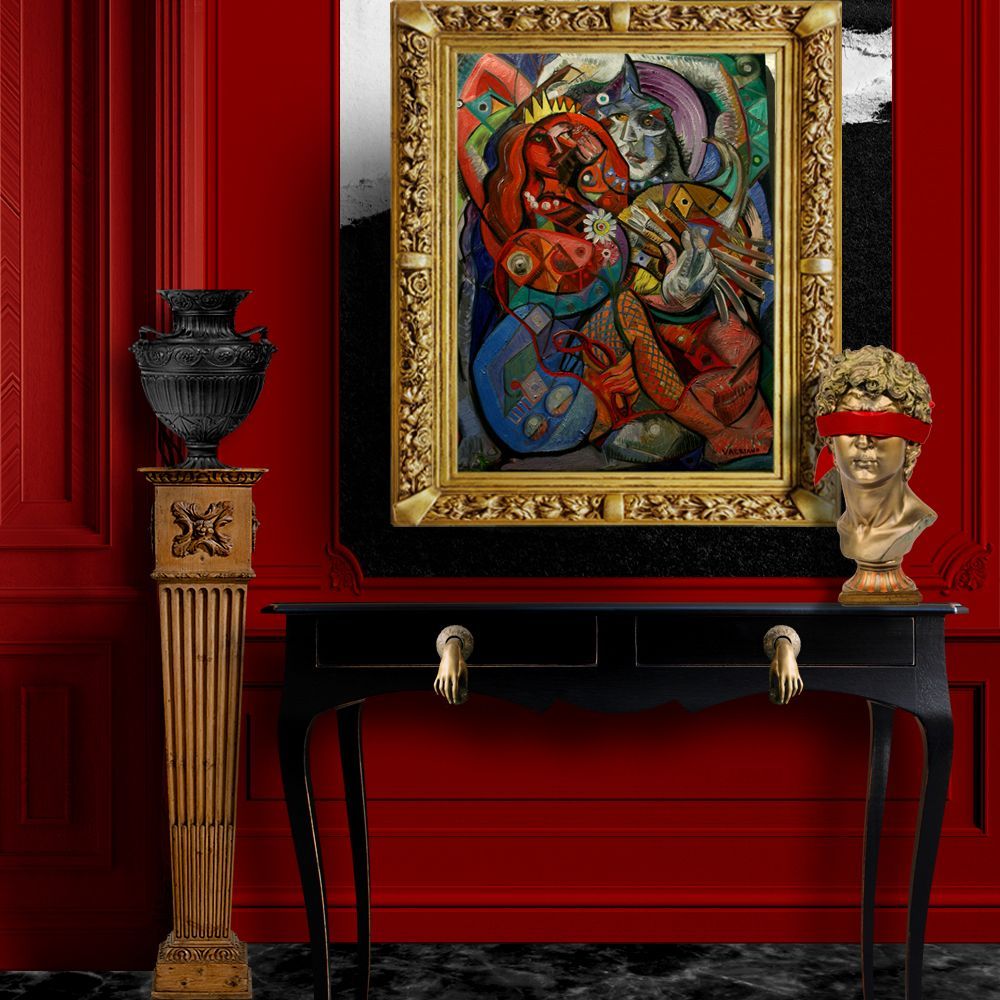 John Varriano, American Artist: Crab View 2