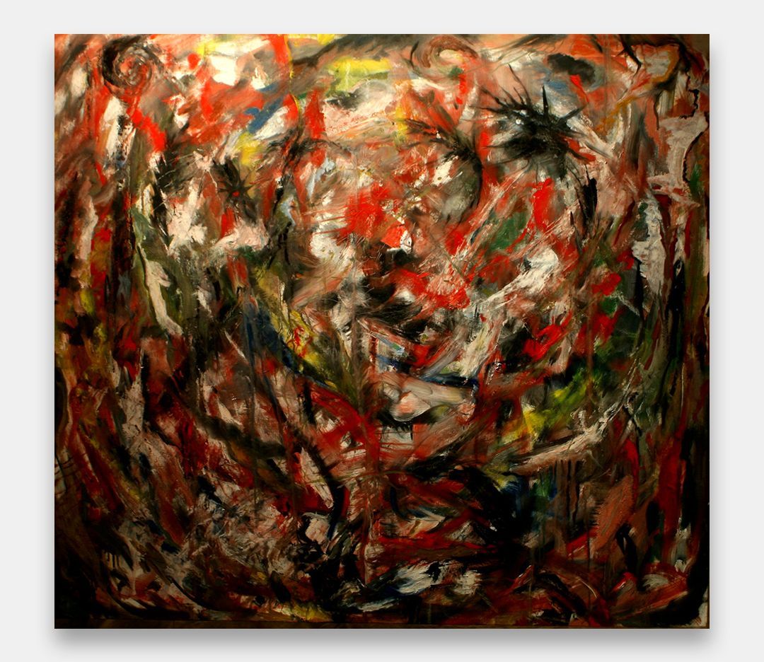 John Varriano American Artist Abstract Oil Painting:  Catharsis
