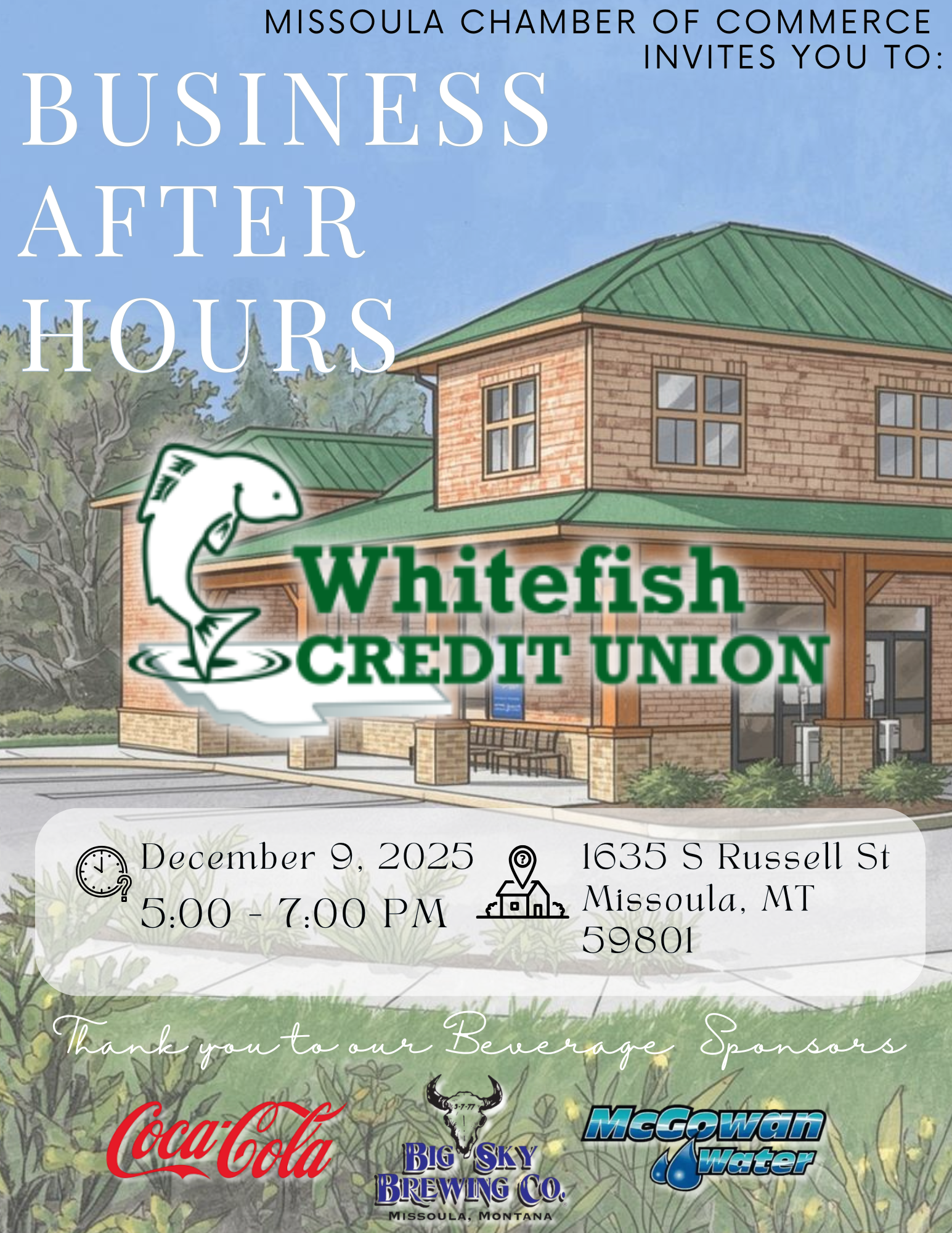 A business after hours flyer for comfort systems usa