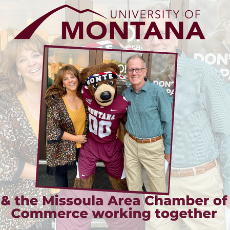 The university of montana and the missoula area chamber of commerce working together