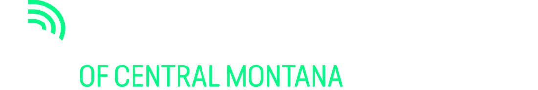 A white background with the words of central montana on it