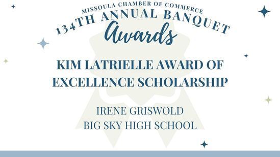 A poster for the 134th annual banquet awards