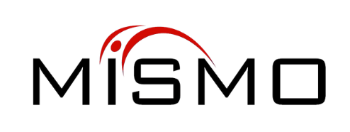 A black and red logo for a company called mismo.