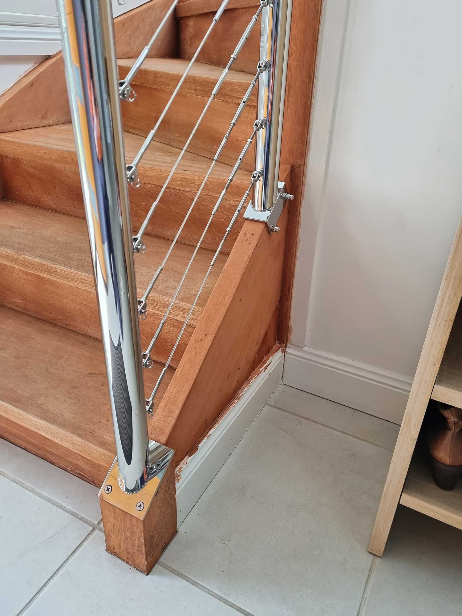 Stair Railing — Cardiff, NSW — M P Stainless Steel Manufacturing
