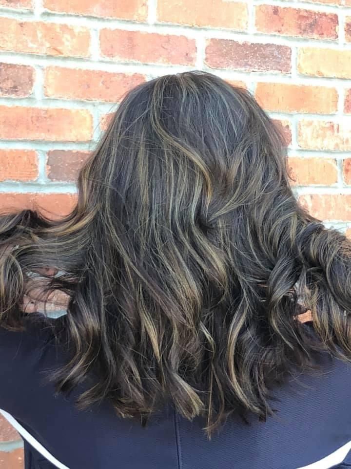 Curly Hair With Highlights — Pennington, NJ — Artistic Designs