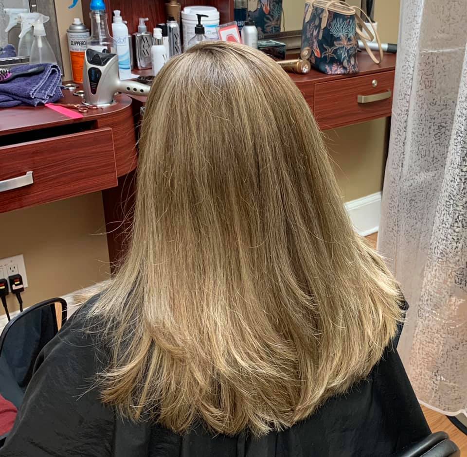 Layered Haircut With Color β Pennington, NJ β Artistic Designs