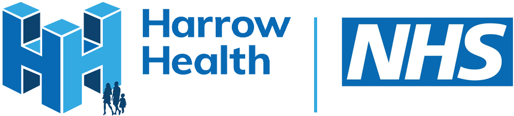 Harrow Health logo on white background